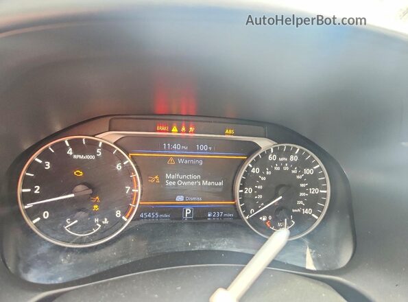 1N4BL4CVXNN327102 2022 NISSAN ALTIMA White Հետևի նստատեղերի տեսք