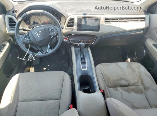 3CZRU5H59GM714865 2016 HONDA HR-V Silver ხელსაწყოთა პანელის ხედი