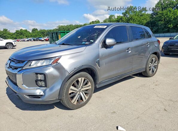 JA4AP4AU6LU029065 2020 MITSUBISHI OUTLANDER Gray Հետևի ձախ