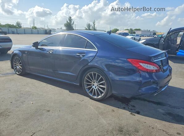 WDDLJ6FB7GA160523 2016 MERCEDES-BENZ CLS-CLASS Blue Trasero derecho