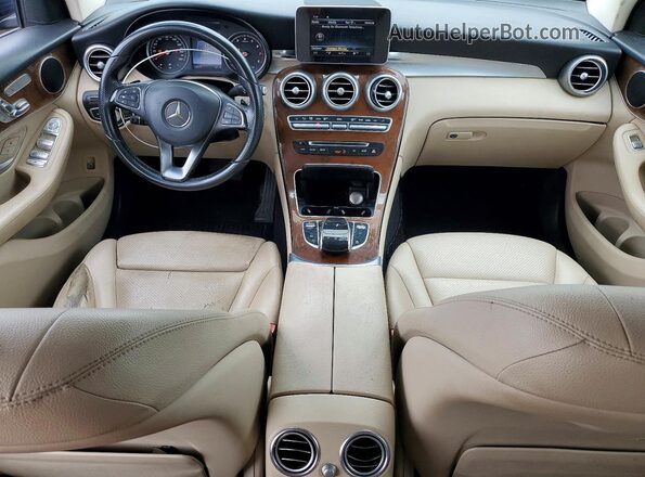 WDC0G4JB9GF059133 2016 MERCEDES-BENZ GLC-CLASS Blue Vista del cuadro de instrumentos