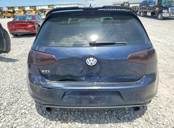 3VWYT7AUXGM068315 2016 VOLKSWAGEN GTI Blue Սալոնի դիմացի տեսք