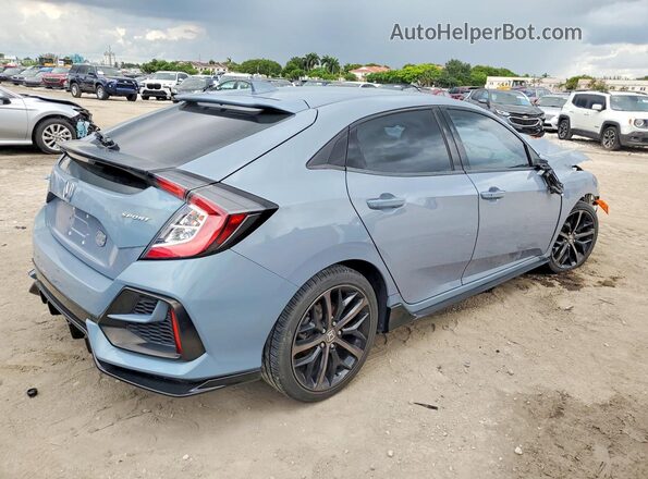 SHHFK7H45LU224888 2020 HONDA CIVIC Gray Przód prawy