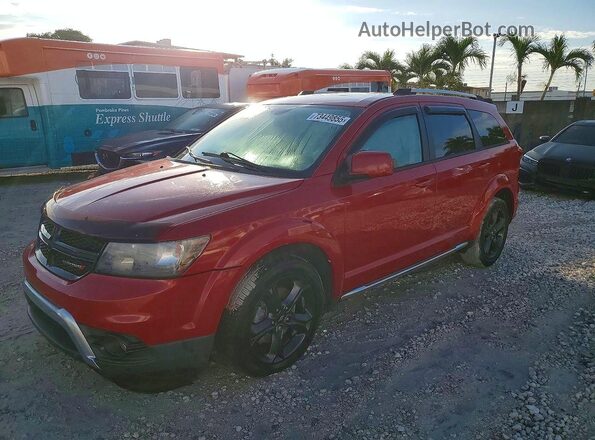3C4PDCGBXJT252063 2018 DODGE JOURNEY Красный Задняя левая четверть
