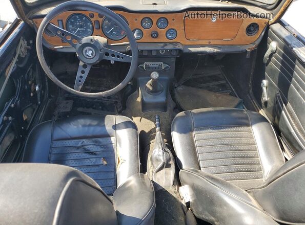 CC25196L 1969 TRIUMPH GT6 Черный Вид панели приборов