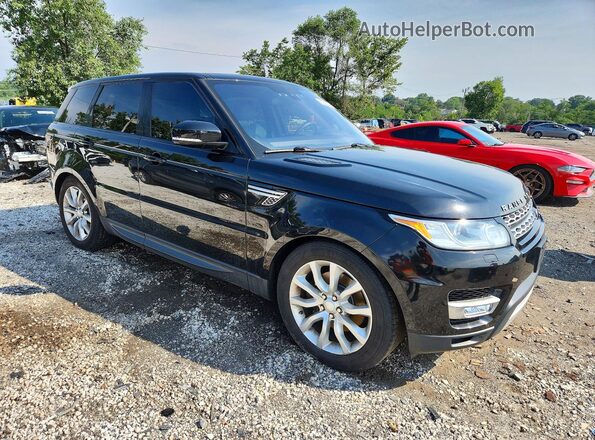 SALWR2PF7GA120610 2016 LAND ROVER RANGE Черный Вид спереди