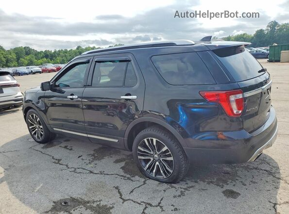 1FM5K8HT1GGD22883 2016 FORD EXPLORER Black Rear right
