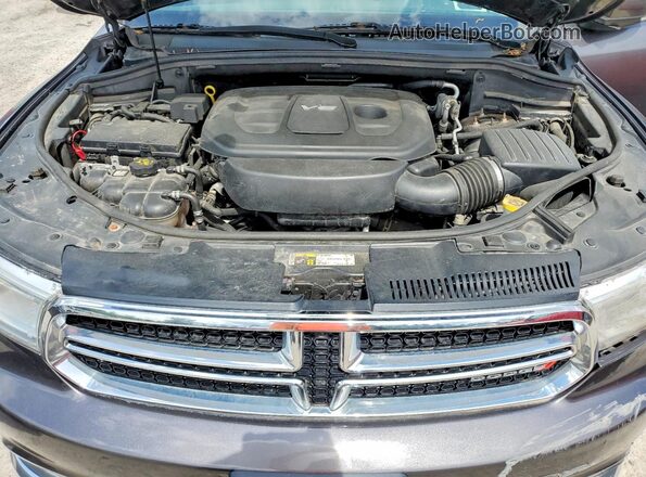 1C4RDJDG4GC467262 2016 DODGE DURANGO Gray VIN կոդի պիտակի տեսք