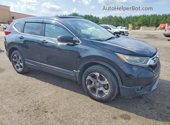 7FARW2H89JE027457 2018 HONDA CR-V Black Դիմացի տեսք