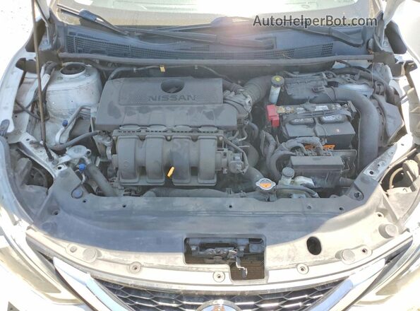 3N1AB7AP2HY278261 2017 NISSAN SENTRA White Engine compartment view