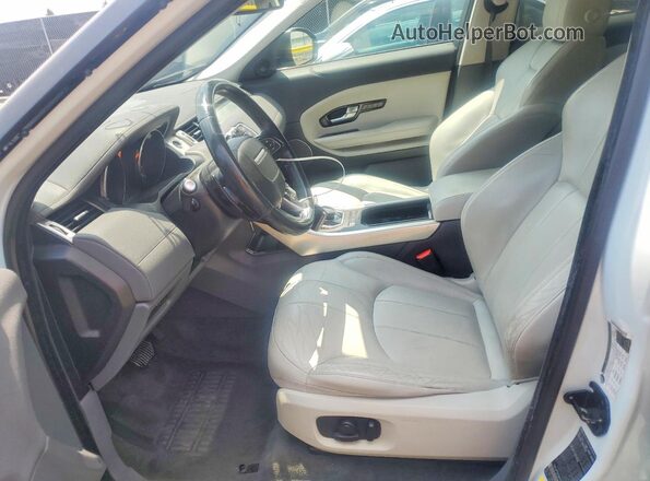 SALVP2BG6HH218005 2017 LAND ROVER RANGE White Widok deski rozdzielczej