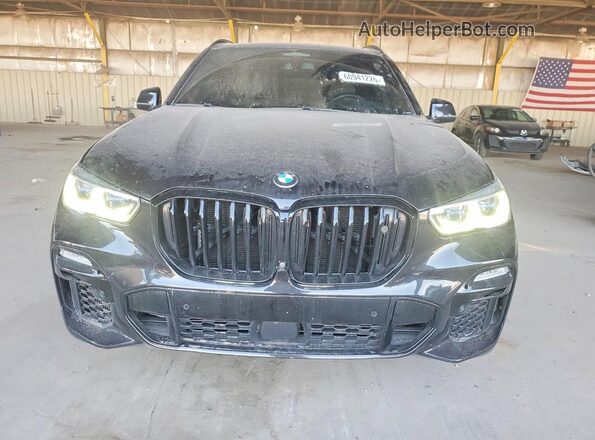 5UXJU4C05L9B94196 2020 BMW X5 Black Rear view