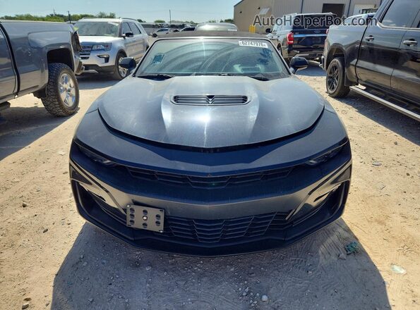 1G1FH3D75K0143629 2019 CHEVROLET CAMARO Black Вид ззаду