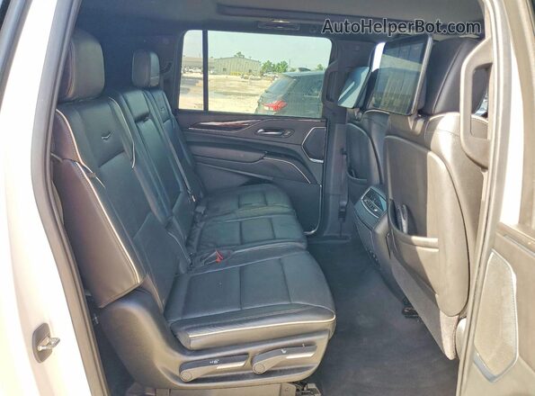 1GYS4PKL4MR208925 2021 CADILLAC ESCALADE White ძრავის განყოფილების ხედი