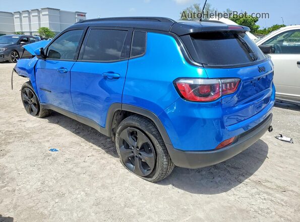 3C4NJCBB4KT676847 2019 JEEP COMPASS Blue Tył prawy