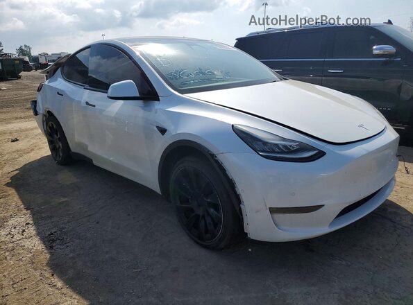 5YJYGDEF4LF000723 2020 TESLA MODEL White Вид спереду