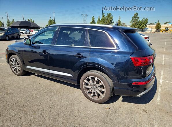 WA1LAAF77HD033158 2017 AUDI Q7 Blue Հետևի աջ