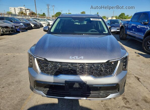 KNDRH4JG5S5372734 2025 KIA SORENTO Gray Вид ззаду