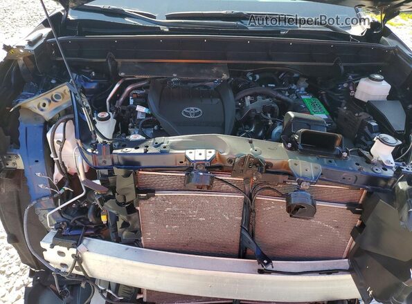 5TDKDRBH0PS512837 2023 TOYOTA HIGHLANDER Black VIN კოდის სტიკერის ხედი