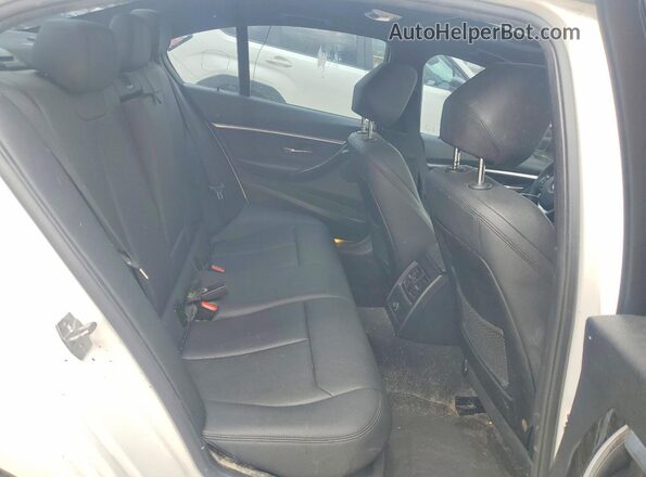 WBA8E9G5XGNU29151 2016 BMW 3 SERIES White Widok wnętrza z tyłu