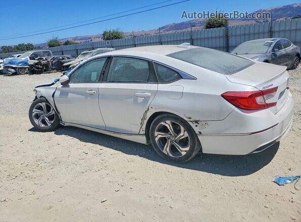 1HGCV1F40KA028362 2019 HONDA ACCORD White უკანა მარჯვენა