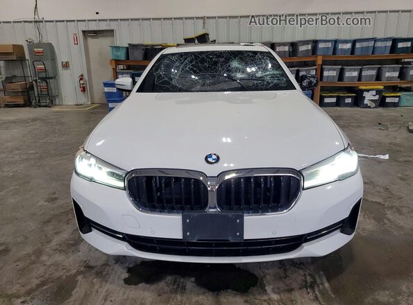 WBA13BJ04NWX83959 2022 BMW 5 SERIES White Հետևի տեսք