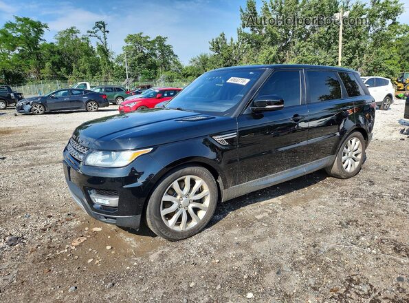 SALWR2PF7GA120610 2016 LAND ROVER RANGE Черный Задняя левая четверть
