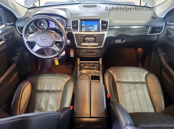 4JGDF6EE9GA712076 2016 MERCEDES-BENZ GL-CLASS Gray Սարքավորումների վահանակի տեսք