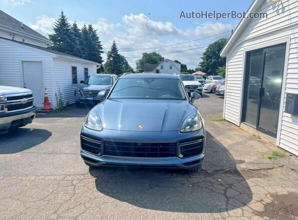 WP1AF2AY7LDA39117 2020 PORSCHE CAYENNE Blue Widok z tyłu