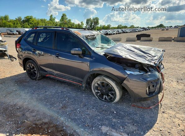 JF2SKARC1MH549771 2021 SUBARU FORESTER Gray Widok z przodu