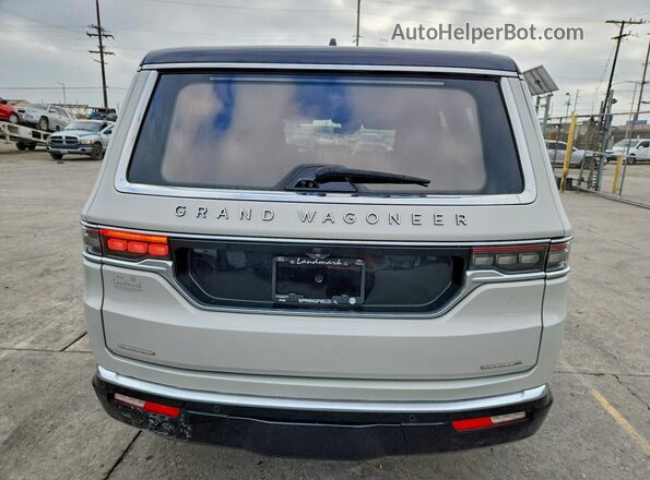 1C4SJVGJ4NS169127 2022 JEEP GRAND Бежевый Вид салона спереди