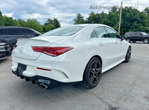 W1K5J5BB0MN167360 2021 MERCEDES-BENZ CLA-CLASS White Front right