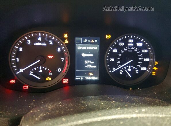 KM8J3CA27HU506941 2017 HYUNDAI TUCSON Silver Widok tylnych siedzeń