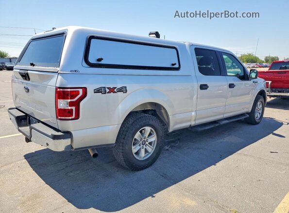 1FTFW1E50JKF63543 2018 FORD F150 Silver Przód prawy