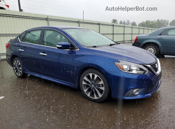 3N1AB7APXGY222597 2016 NISSAN SENTRA Blue Front view