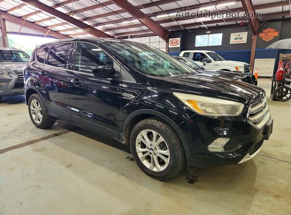 1FMCU9G91HUC53189 2017 FORD ESCAPE Black Front view
