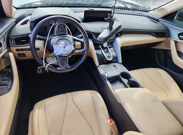 19UUB5F35MA004931 2021 ACURA TLX White Widok zestawu wskaźników