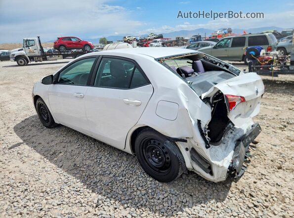 2T1BURHE1KC223934 2019 TOYOTA COROLLA White Trasero derecho
