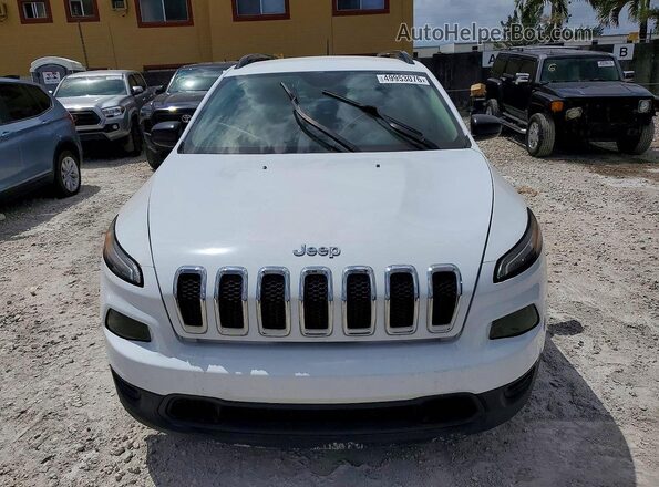 1C4PJLAB6GW234549 2016 JEEP CHEROKEE White Vista trasera