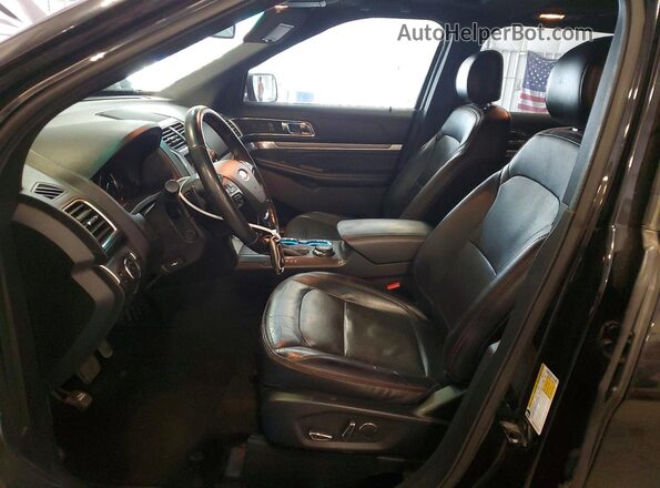 1FM5K8GT7HGB66397 2017 FORD EXPLORER Black Առջևի վահանակի տեսք