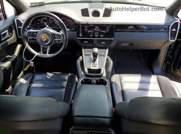 WP1AA2AY6KDA01097 2019 PORSCHE CAYENNE Black Սարքավորումների վահանակի տեսք