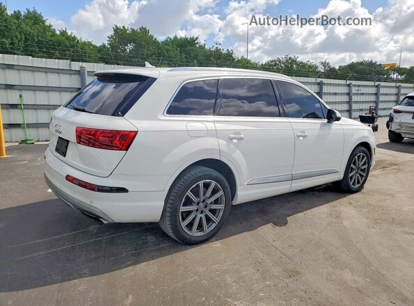 WA1LAAF73KD014615 2019 AUDI Q7 White Przód prawy