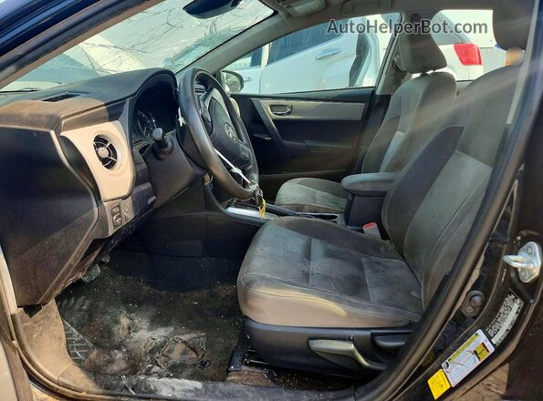 2T1BURHE4KC163020 2019 TOYOTA COROLLA Синий Вид панели приборов