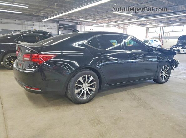 19UUB1F38GA005214 2016 ACURA TLX Черный Передняя правая четверть