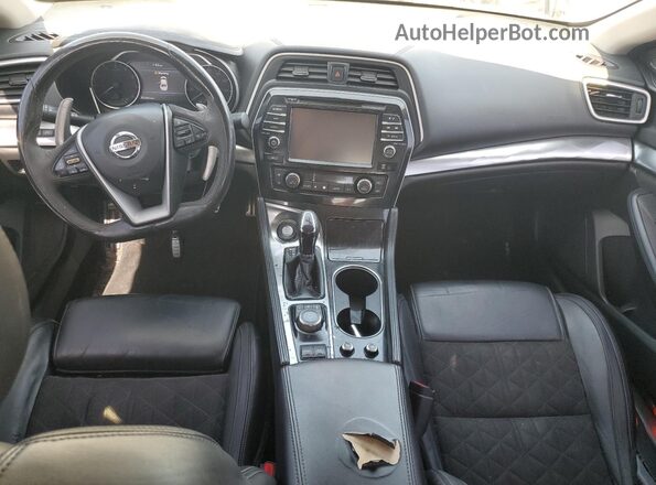 1N4AA6AP3GC903600 2016 NISSAN MAXIMA Silver Вид щитка приладів