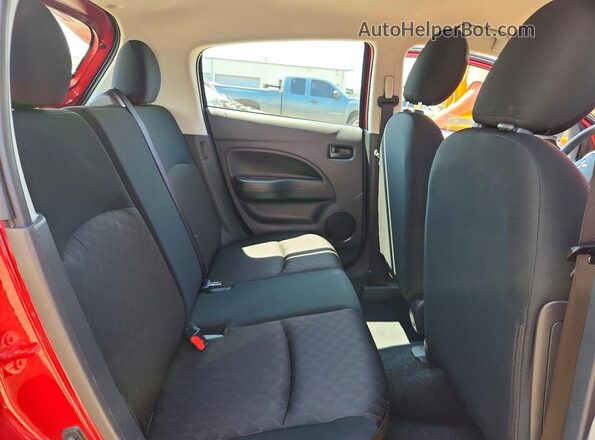 ML32AUHJ7RH027854 2024 MITSUBISHI MIRAGE Red Vista interior trasera
