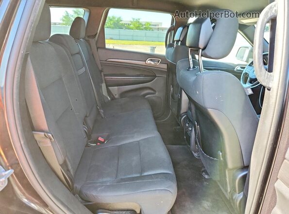 1C4RJFAG1GC478035 2016 JEEP GRAND Black Rear interior view