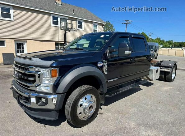1FD0W5HT6NEC83973 2022 FORD F550 Black Trasero izquierdo
