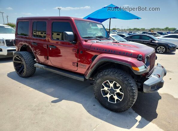 1C4HJXFG6MW569077 2021 JEEP WRANGLER Red Widok z przodu