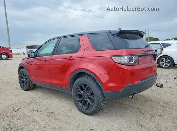 SALCR2BG7GH553869 2016 LAND ROVER DISCOVERY Red Задня права чверть
